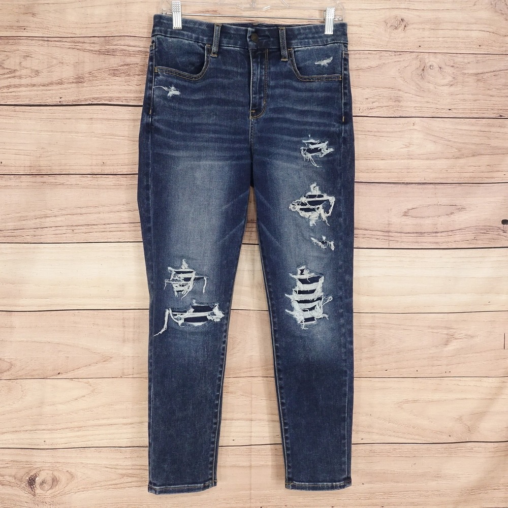 American Eagle Outfitters Hi-Rise Jegging Jeans Womens 8 Stretch 29x25.5 Denim